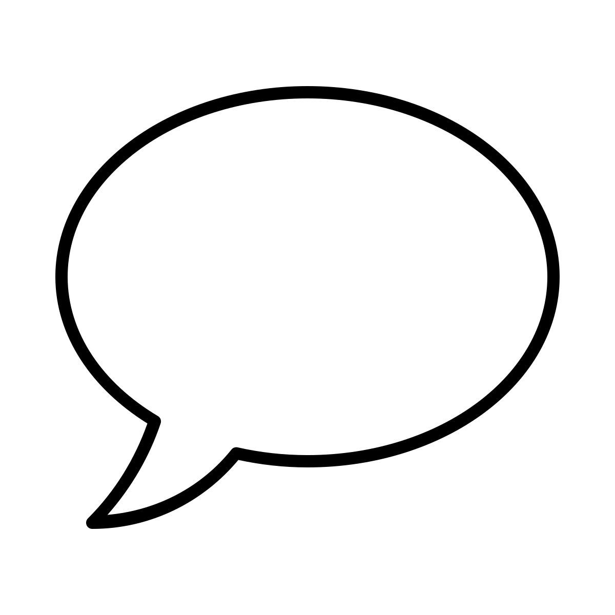 chat bubble icon