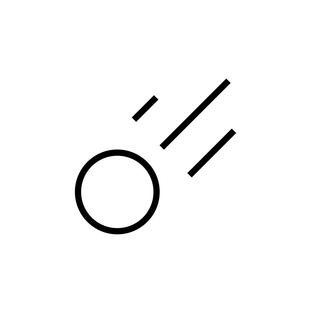 falling comet icon