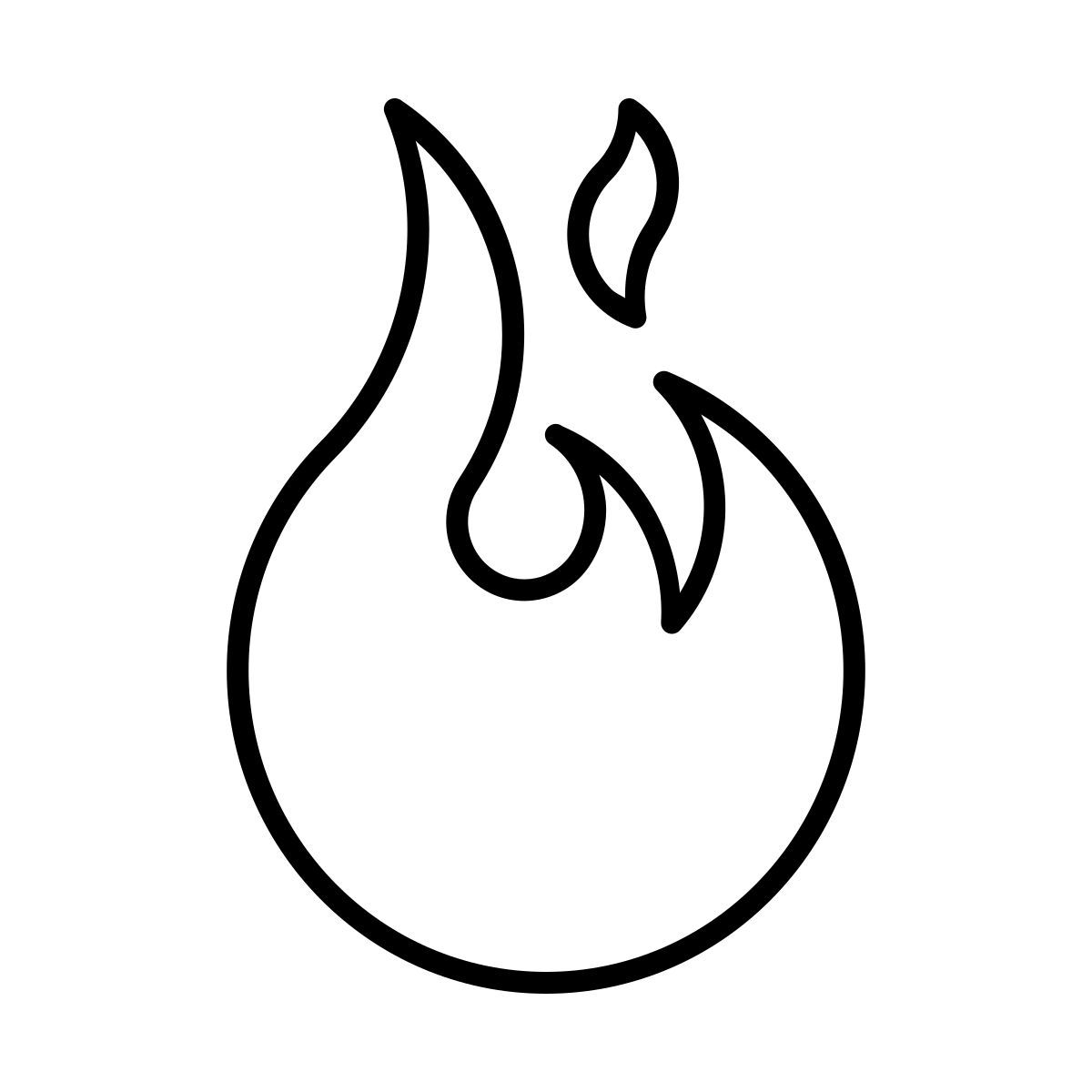 élément feu icon