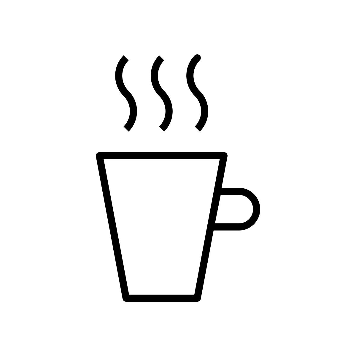 tazza da tè e caffè esterna line semplice edt.graphics 2 icon