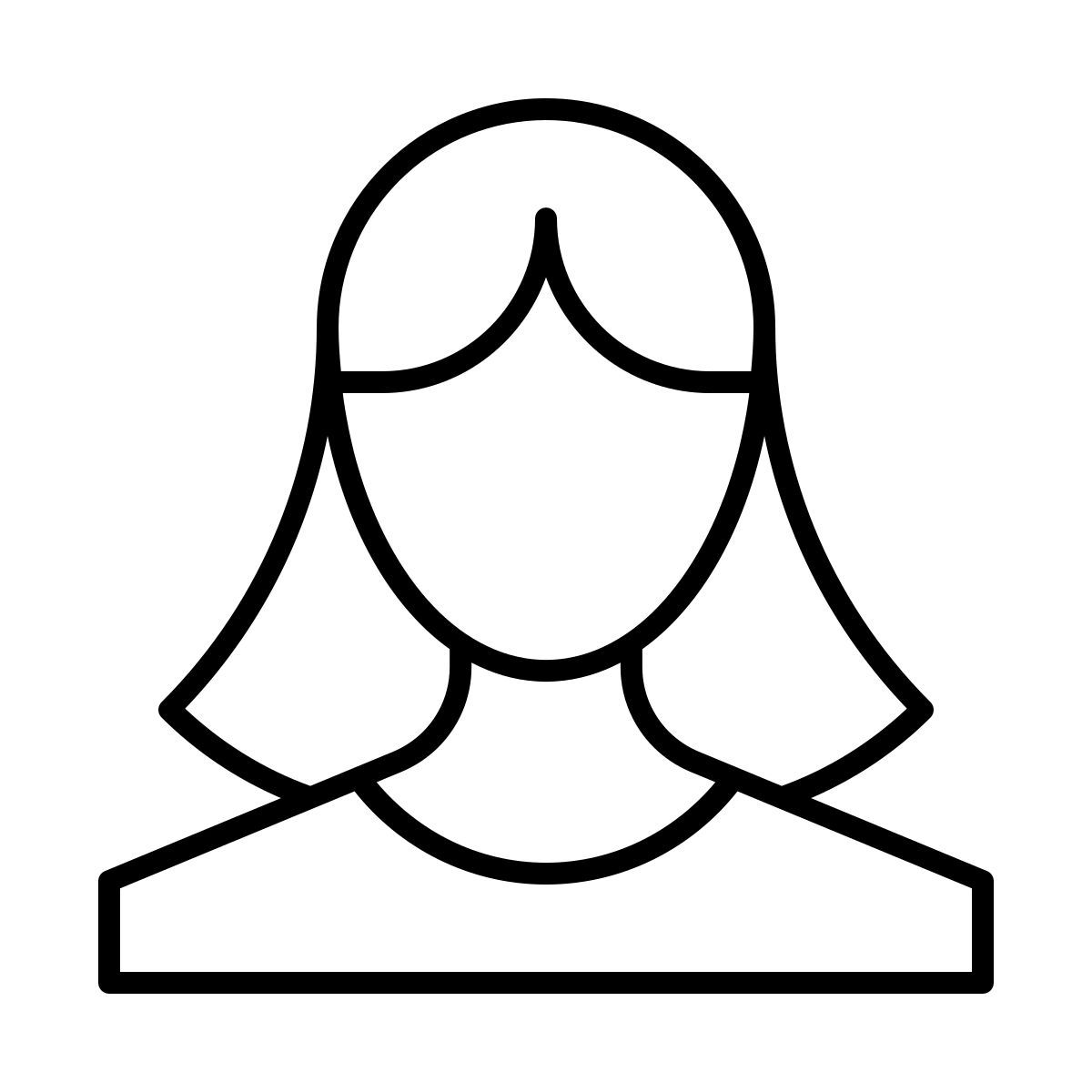 mulher em pé icon