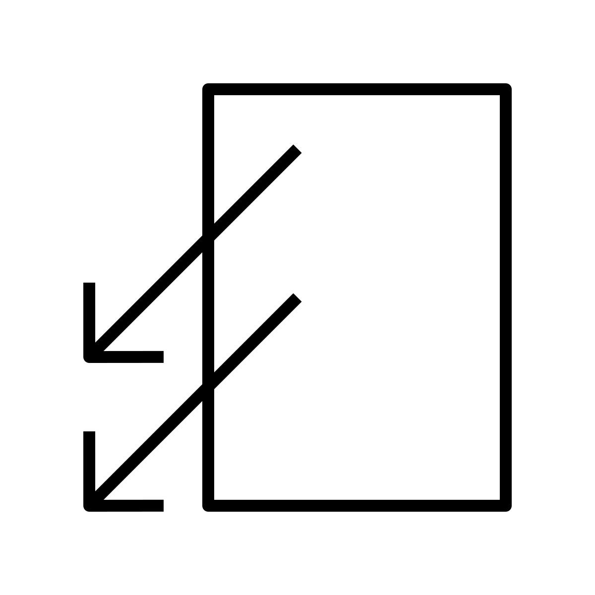 arrows icon