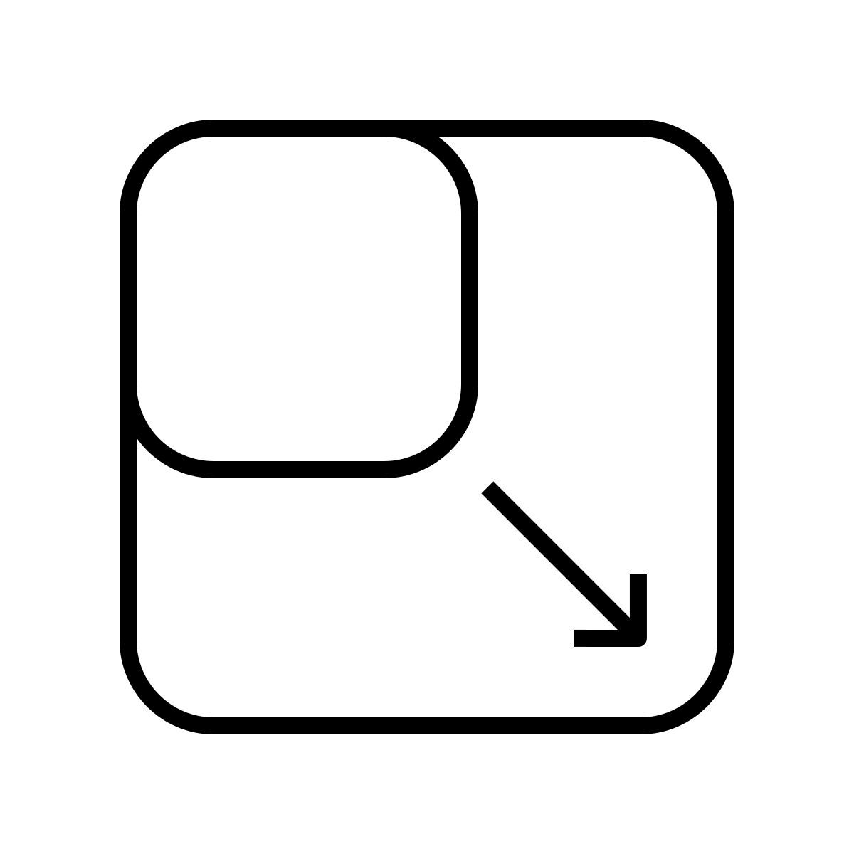 external minimize arrows simple line edt.graphics icon
