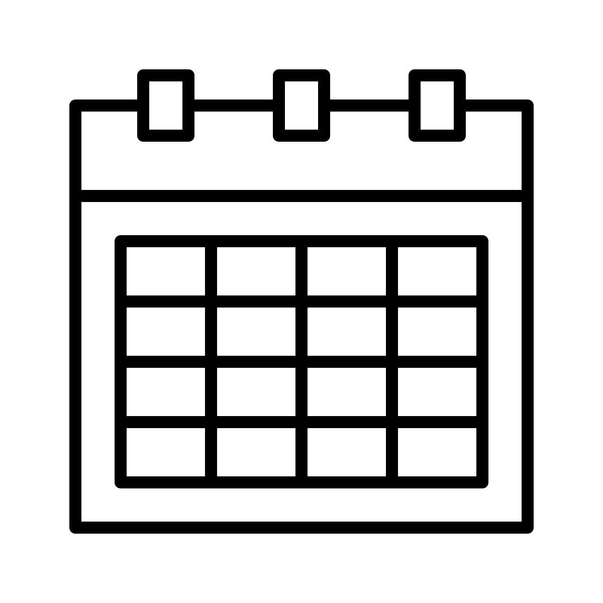 calendar icon