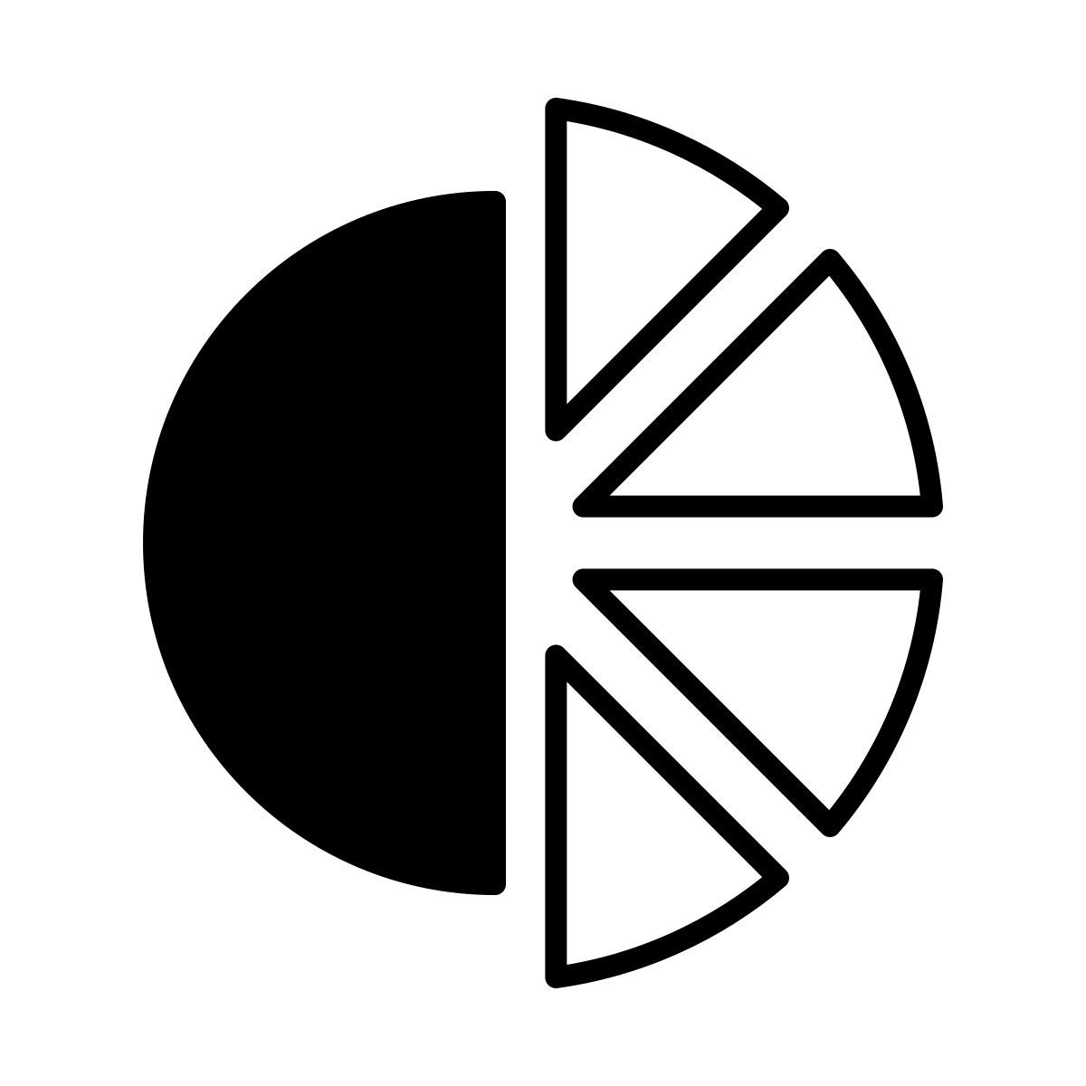 pie chart icon