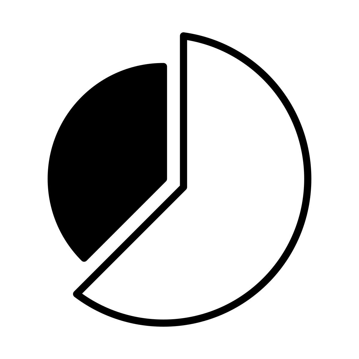 pie chart icon