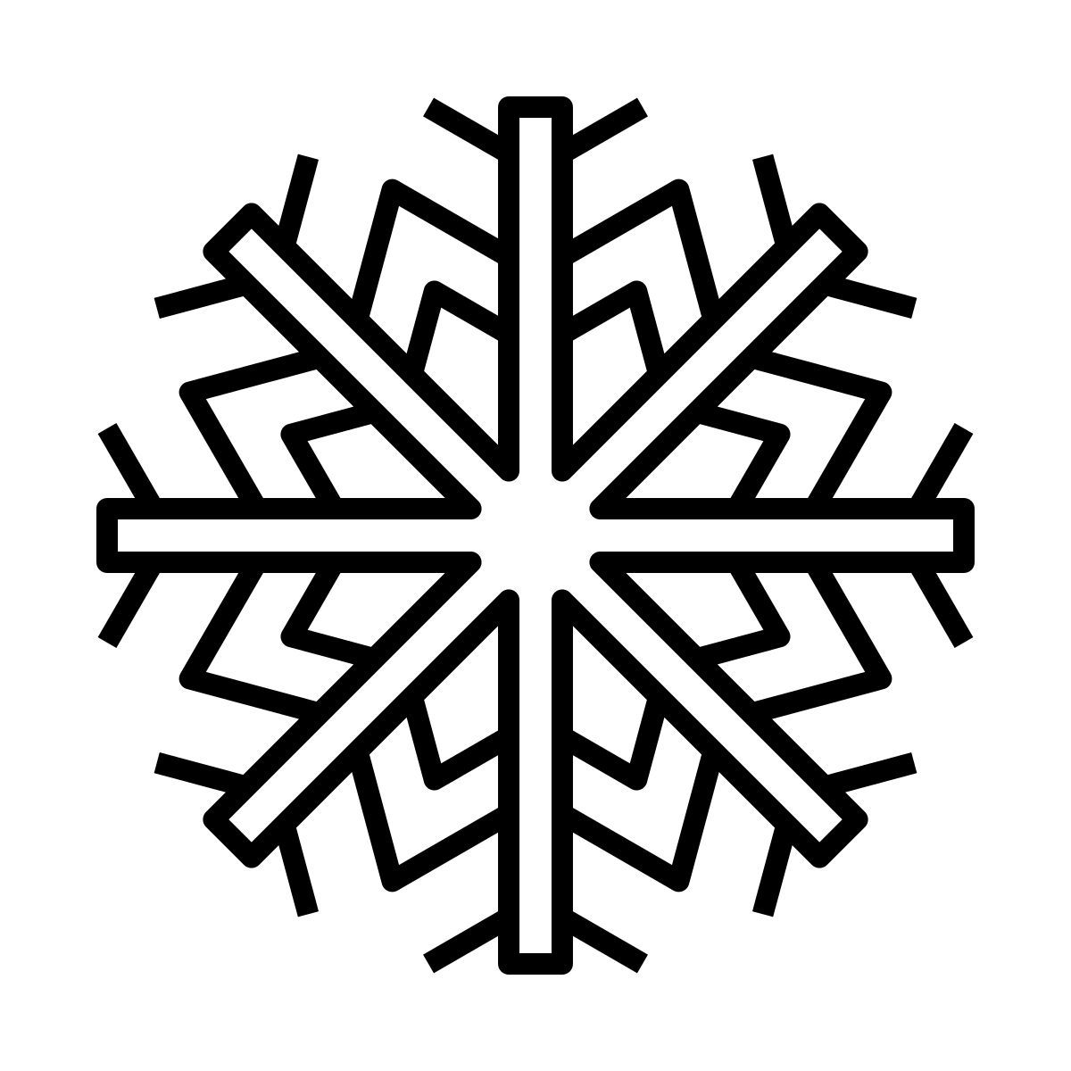 雪花 icon