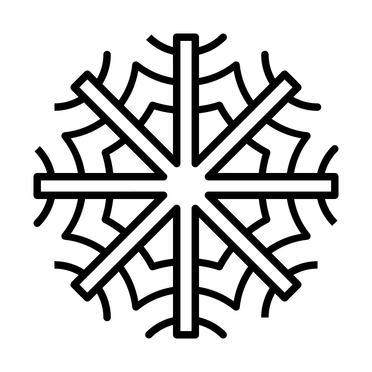雪花 icon