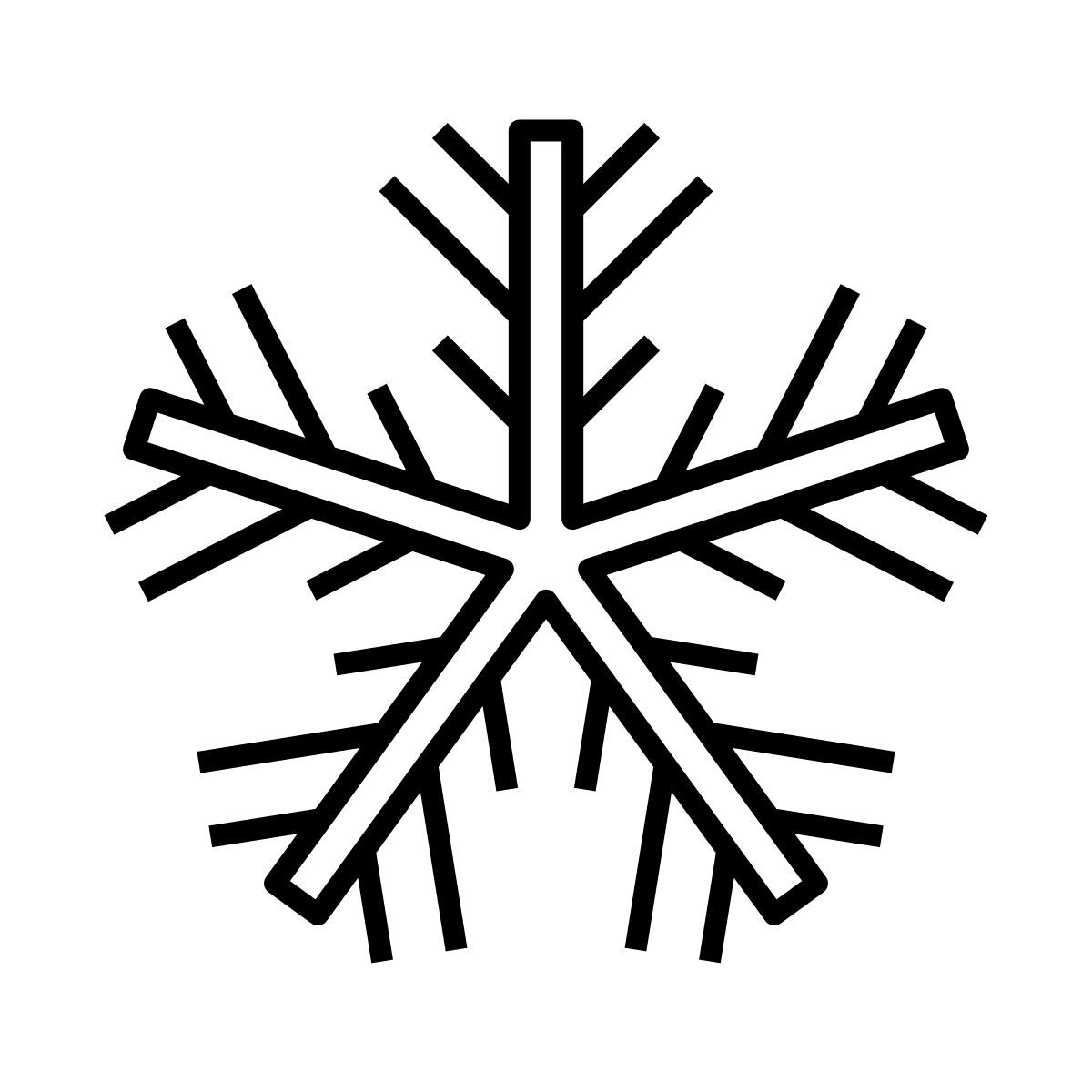 雪花 icon