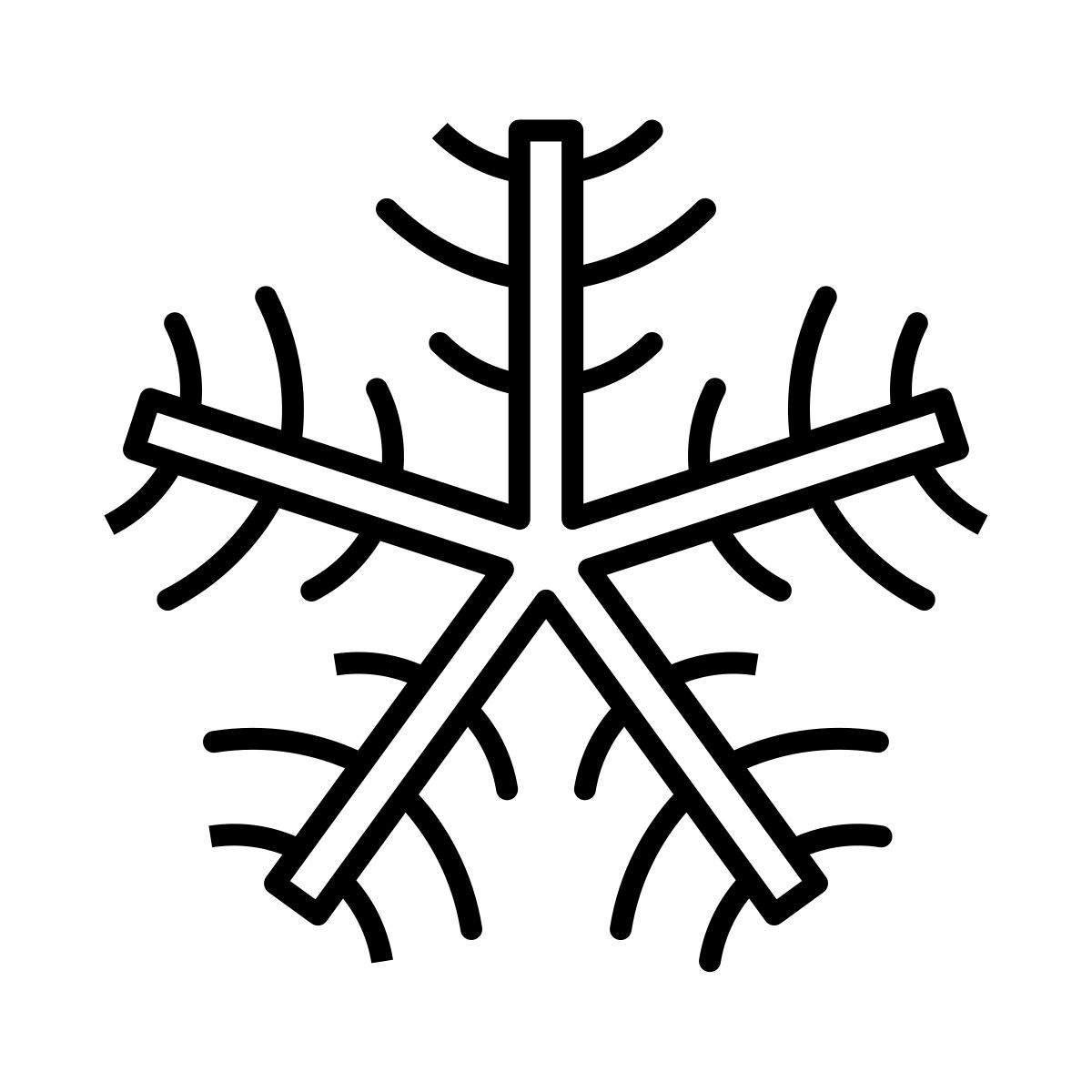 雪花 icon