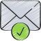 external email-user-interface-design-sketchy-sketchy-juicy-fish icon