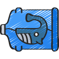 external bottle-plastic-pollution-sketchy-sketchy-juicy-fish icon