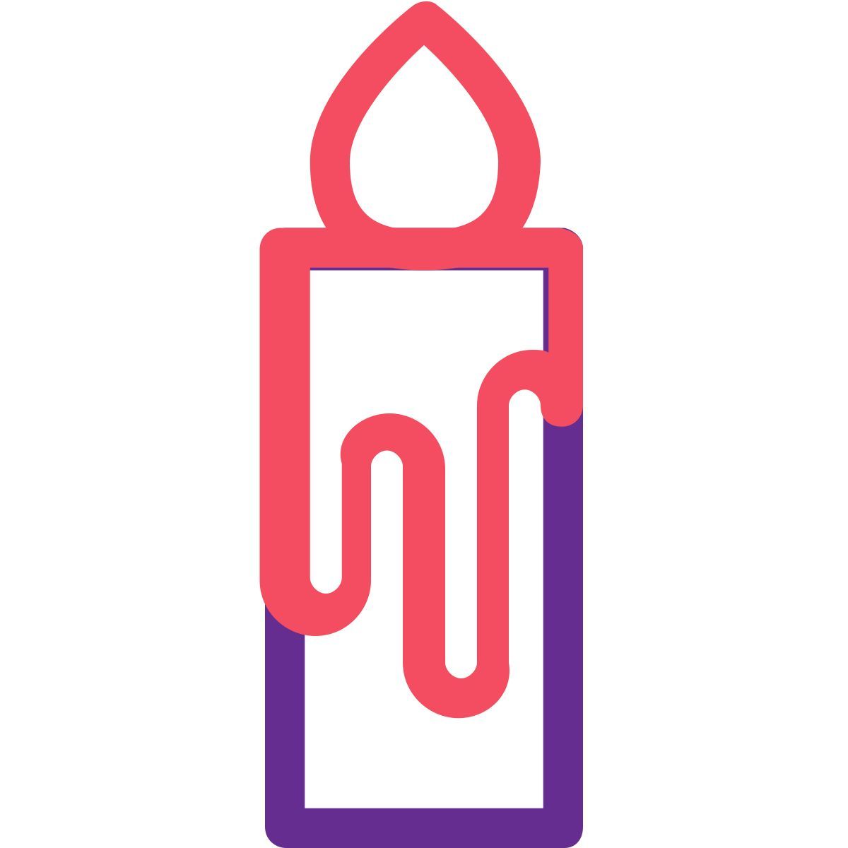 candela di natale icon