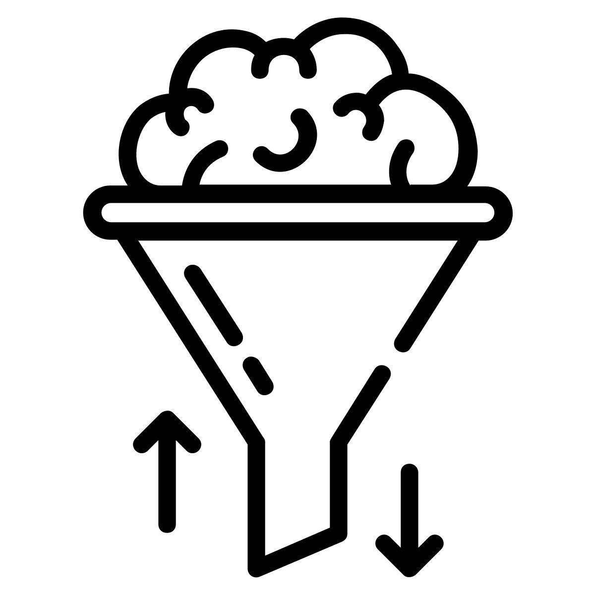 vous avez un entonnoir icon