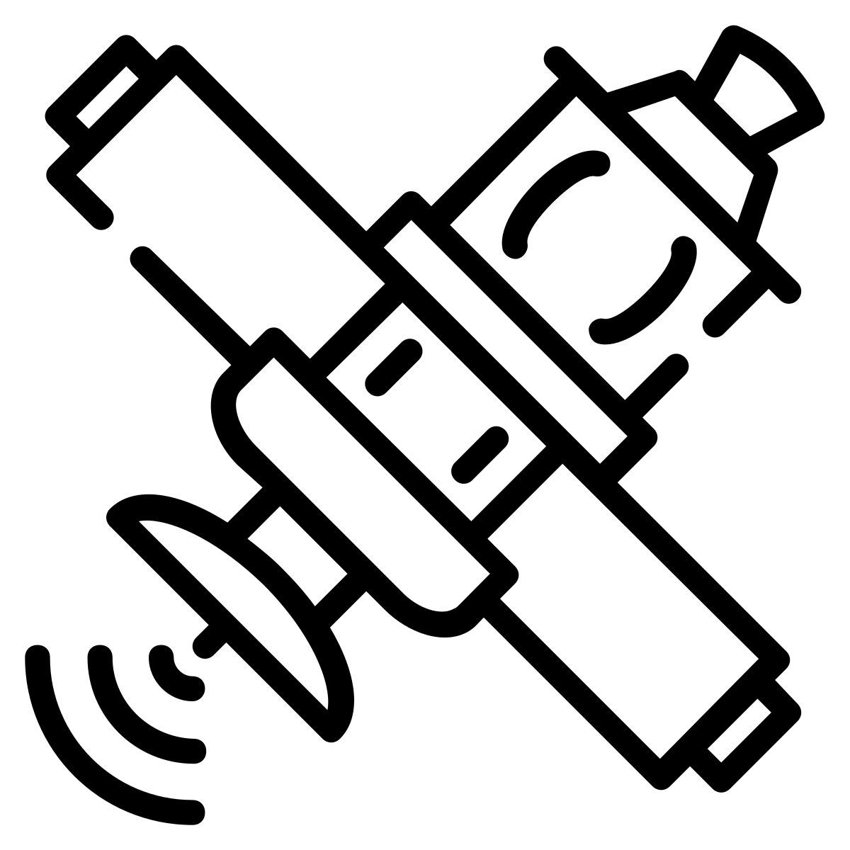 Satélite artificial icon