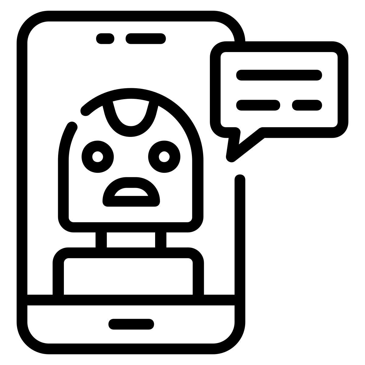 automatische nachricht icon