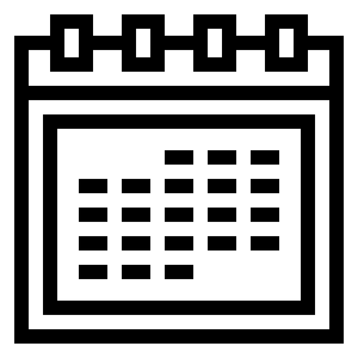 calendar icon