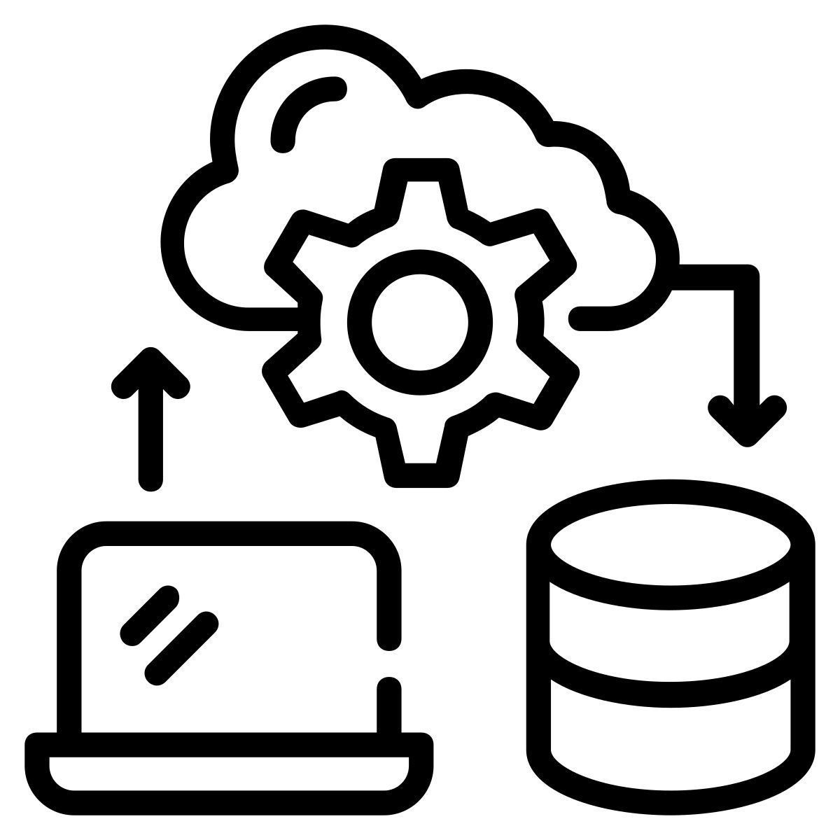 클라우드 호스팅 icon