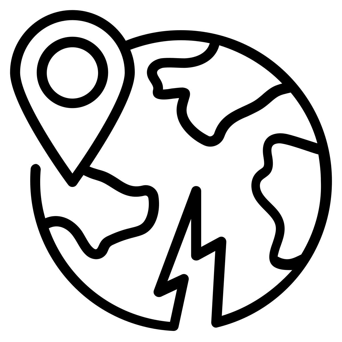 earthquake epicenter icon