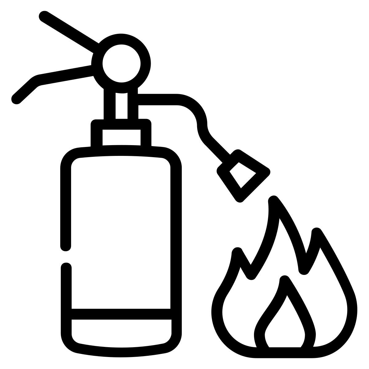 fire extinguisher icon