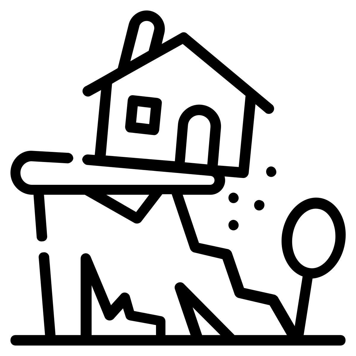 landslide icon