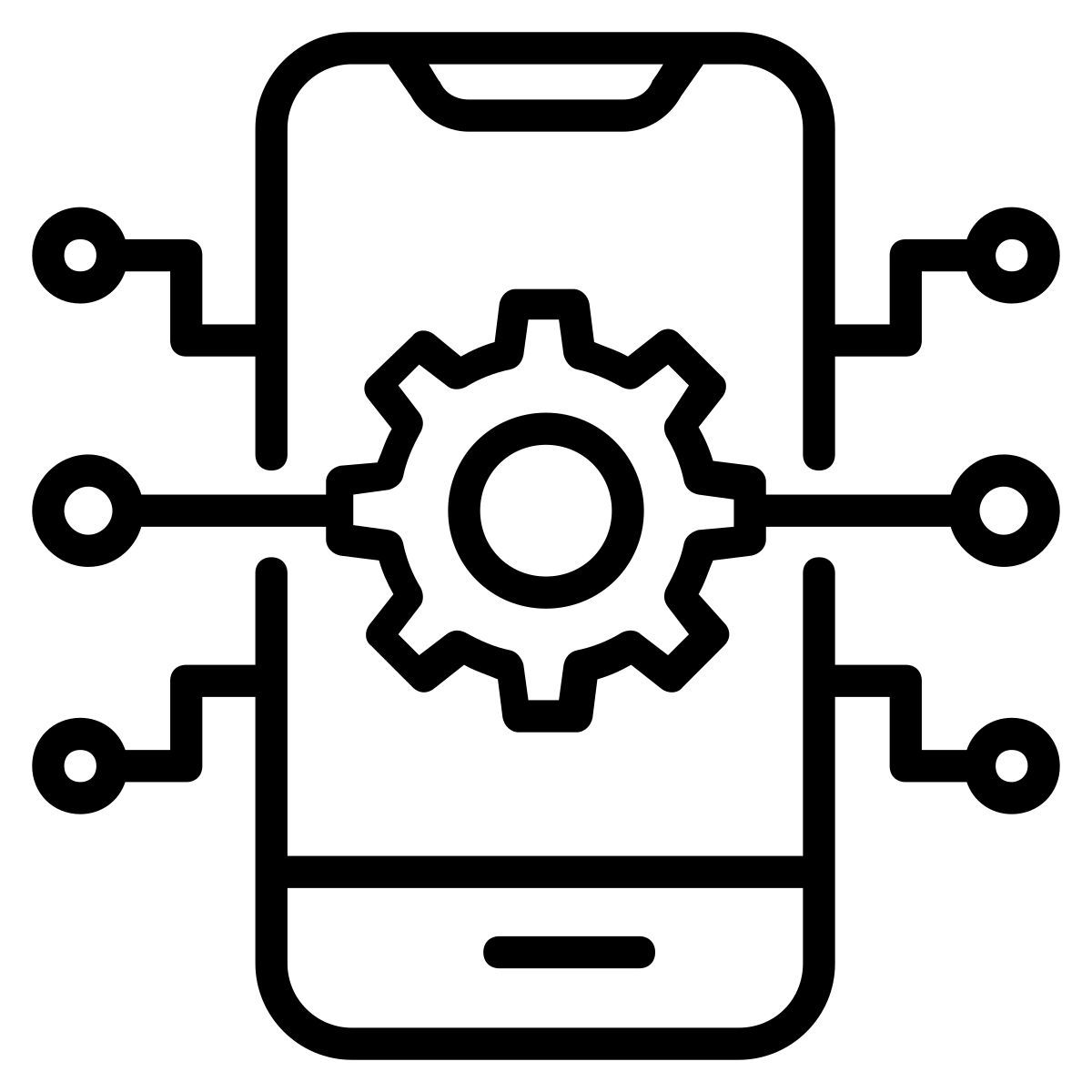 mobile automation icon