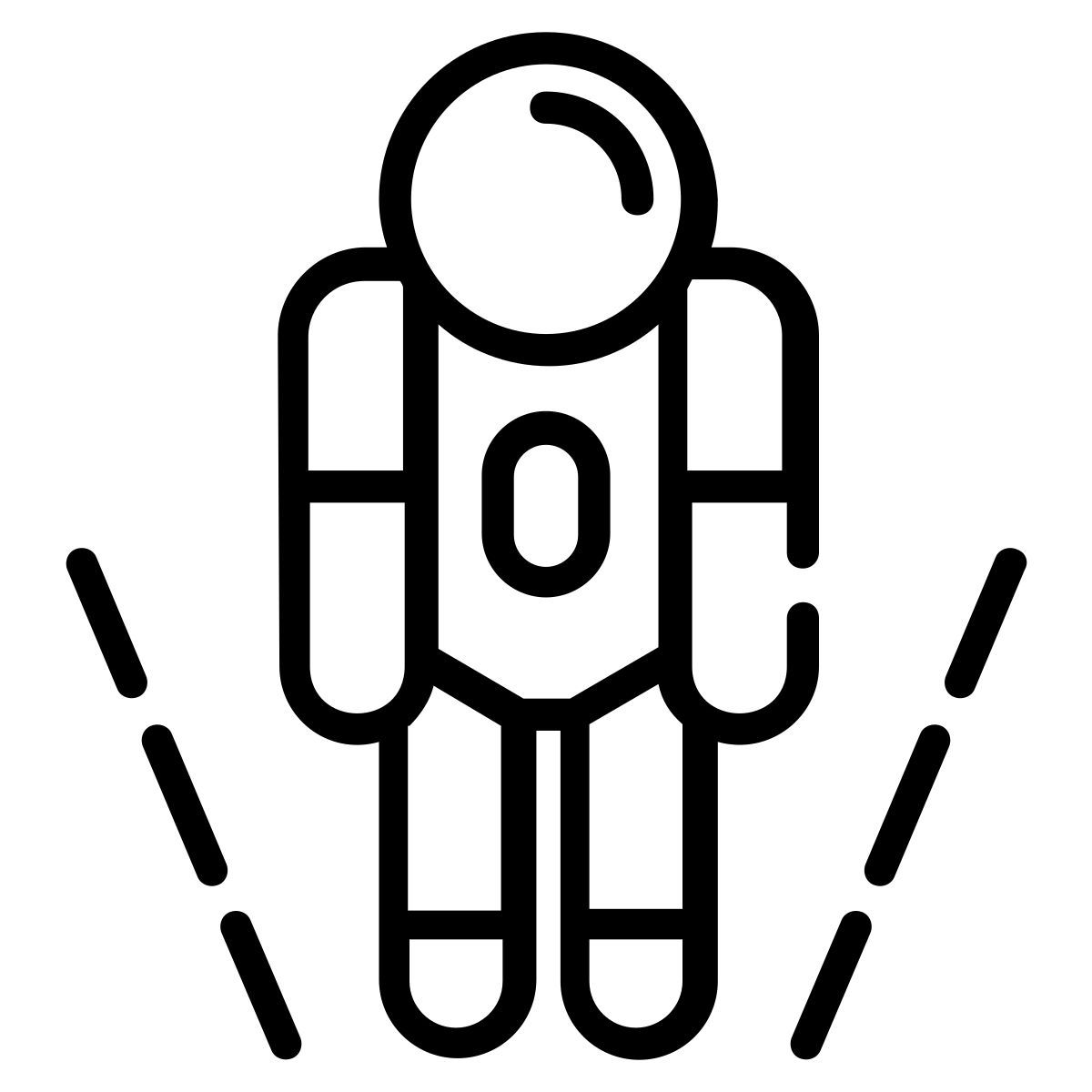 holograma de persona icon