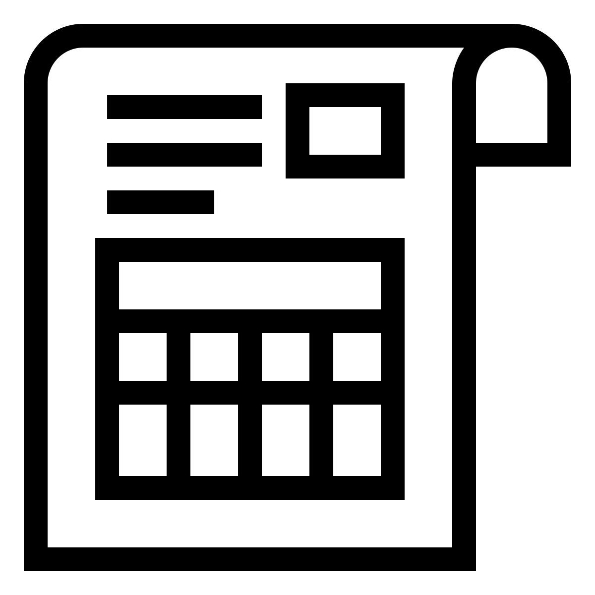 receipt icon