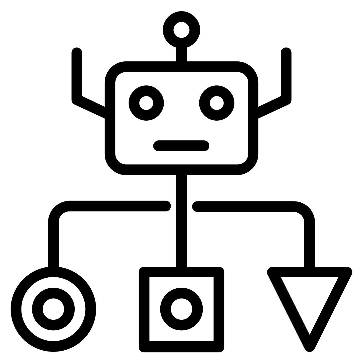 tecnologia de robótica icon