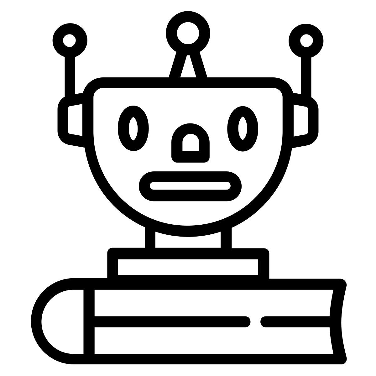 tecnologia de robótica icon