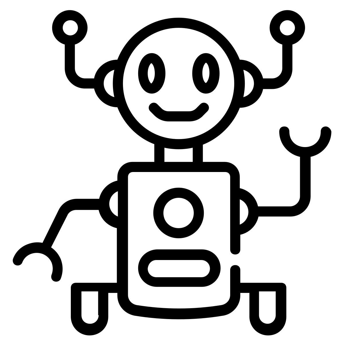 tecnologia de robótica icon