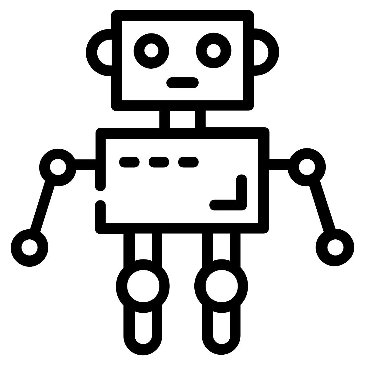 tecnologia de robótica icon