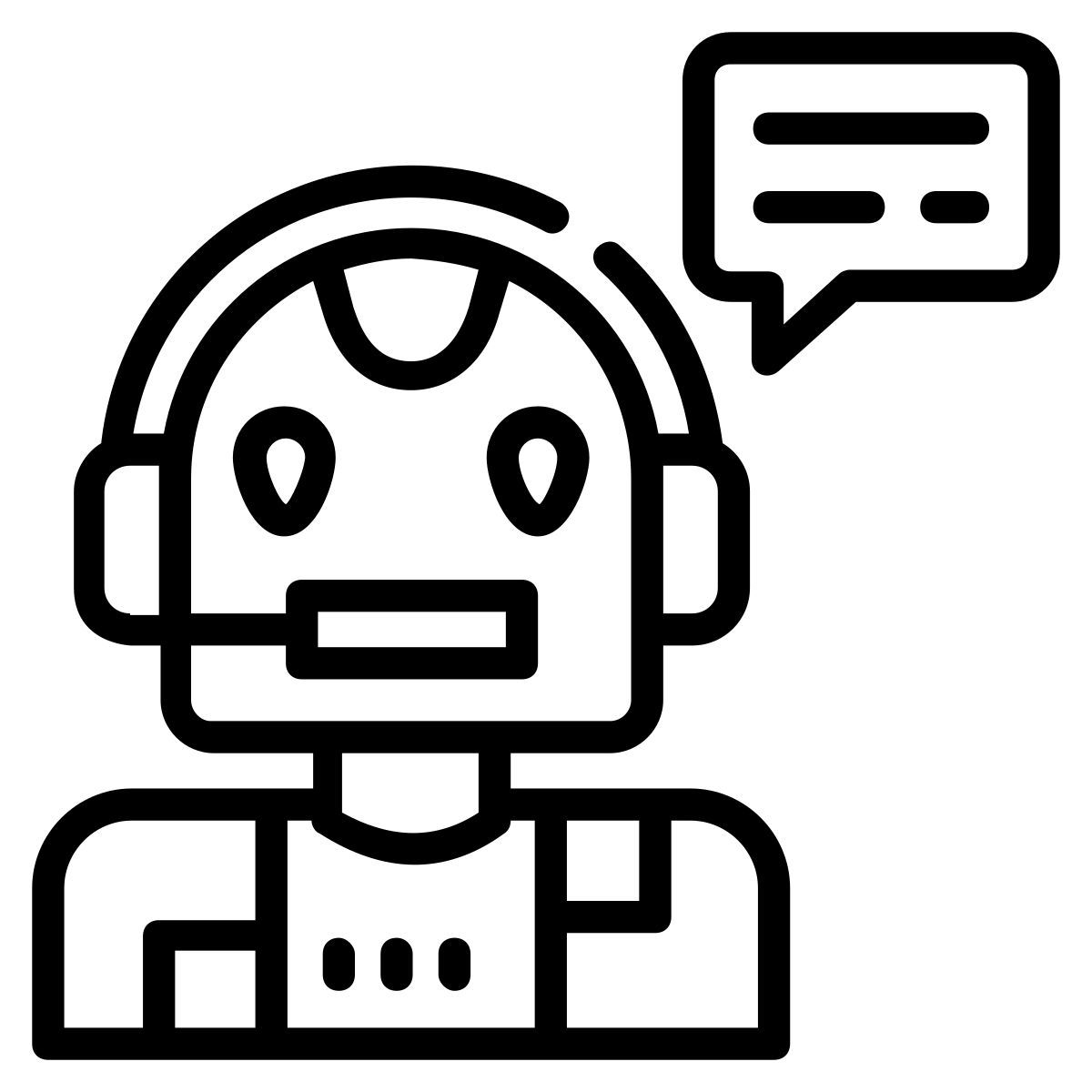tecnologia de robótica icon