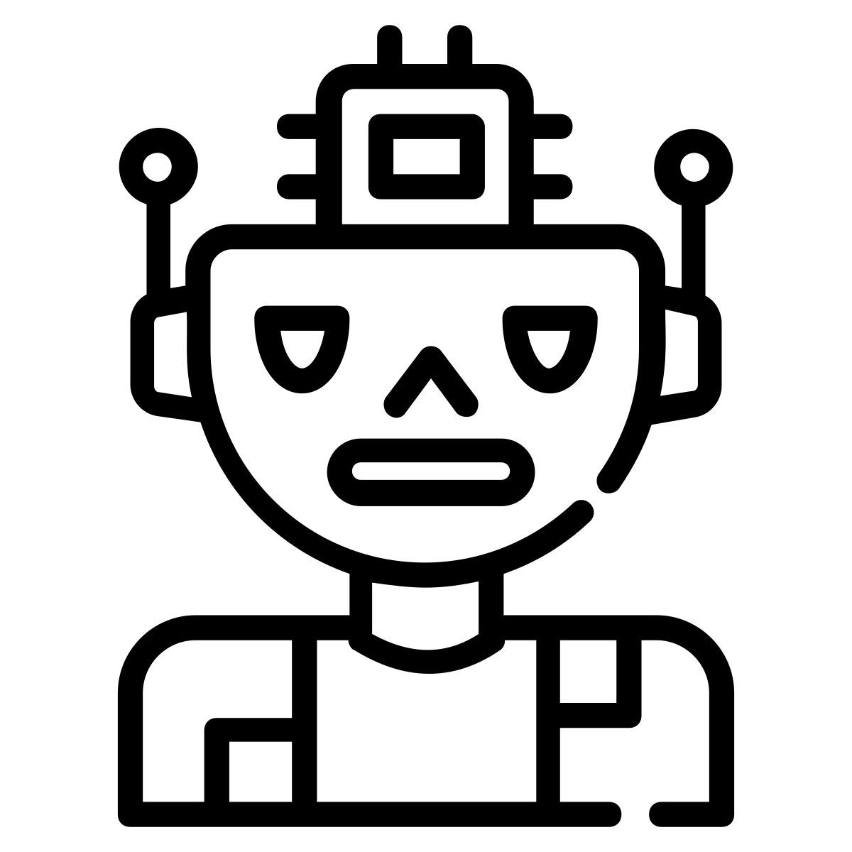 tecnologia de robótica icon