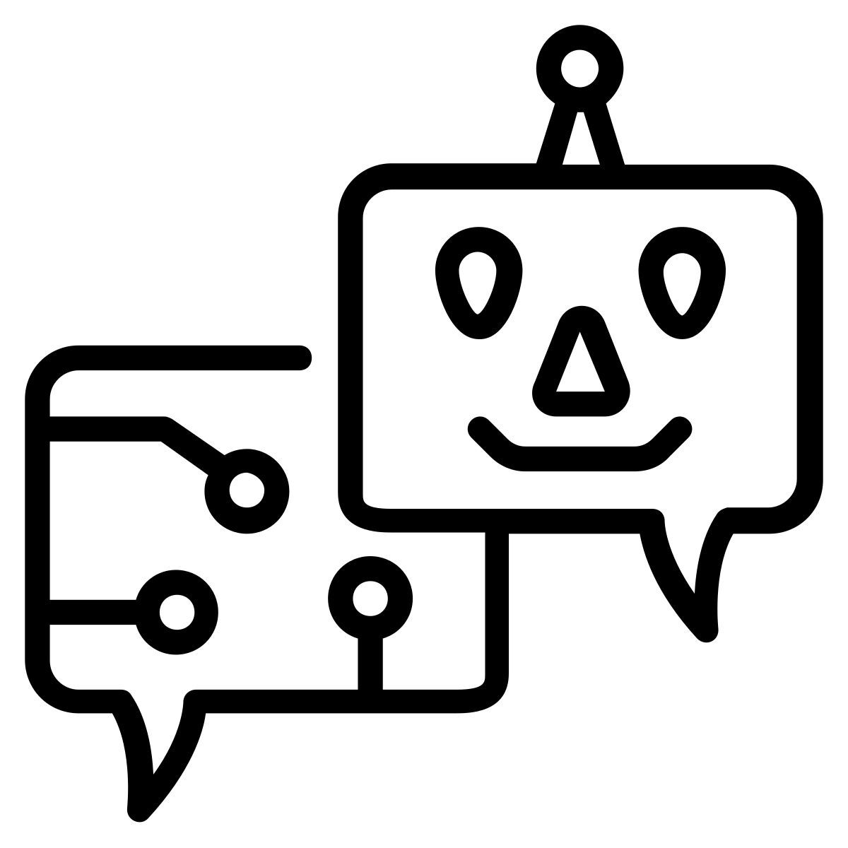 tecnologia de robótica icon