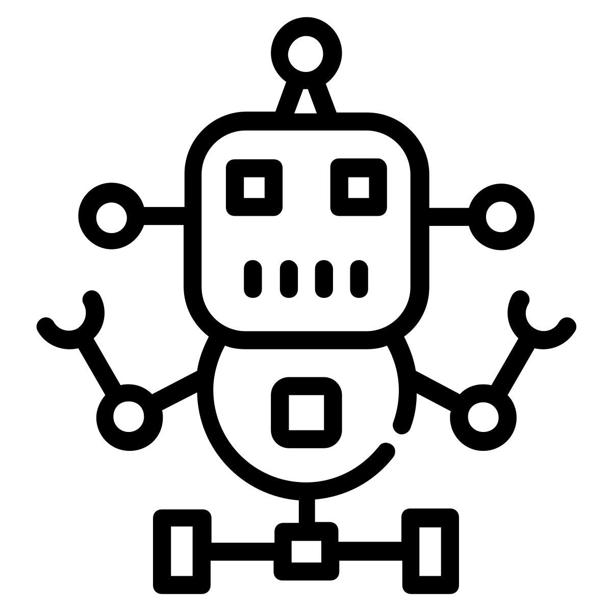tecnologia de robótica icon
