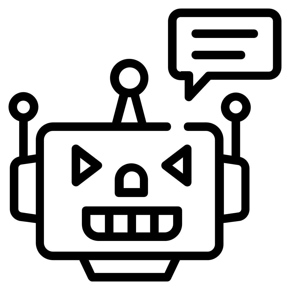 tecnologia de robótica icon