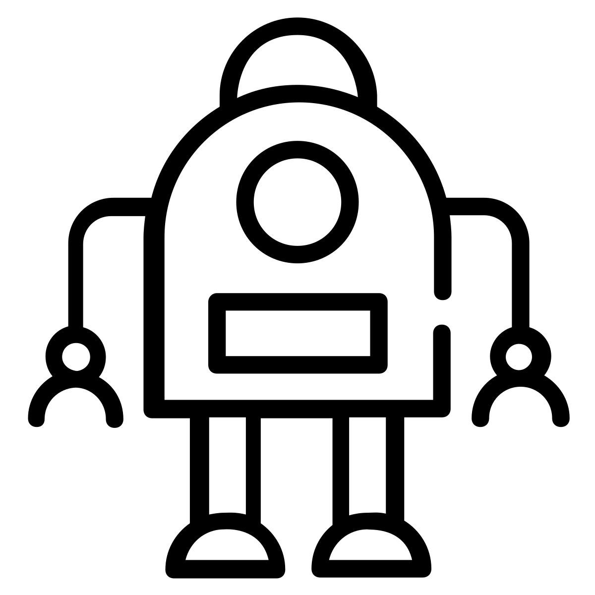 tecnologia de robótica icon