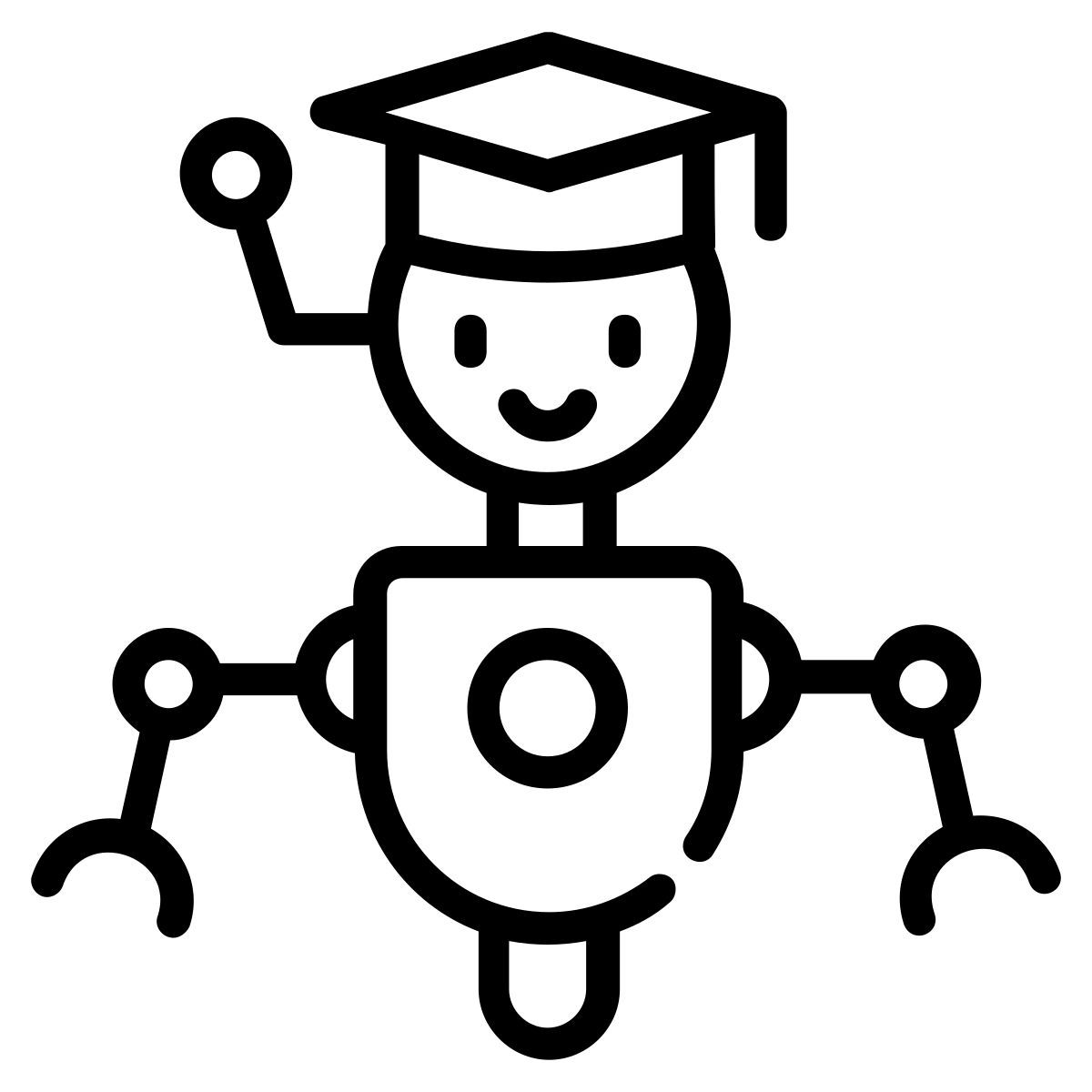 tecnologia de robótica icon