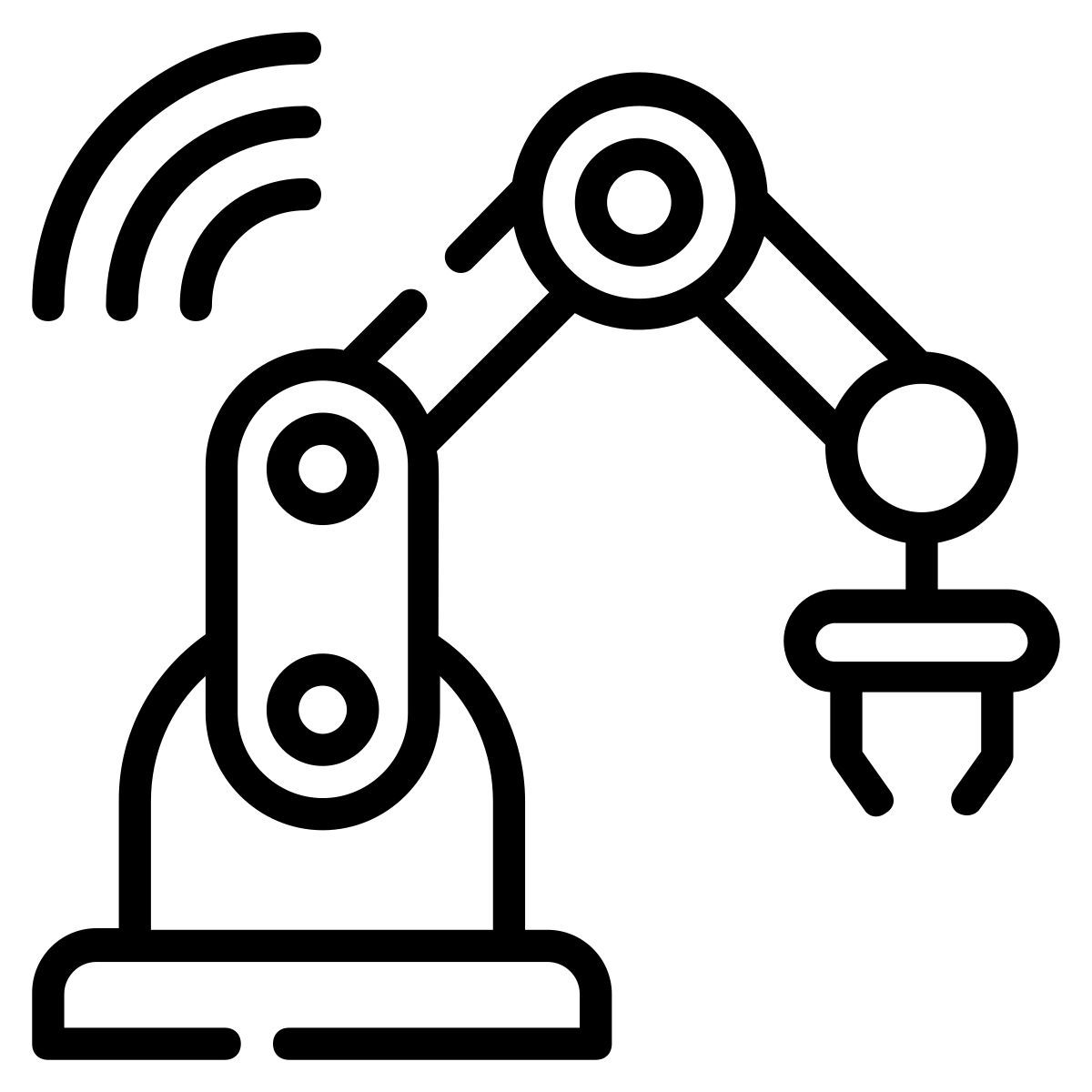 tecnologia de robótica icon
