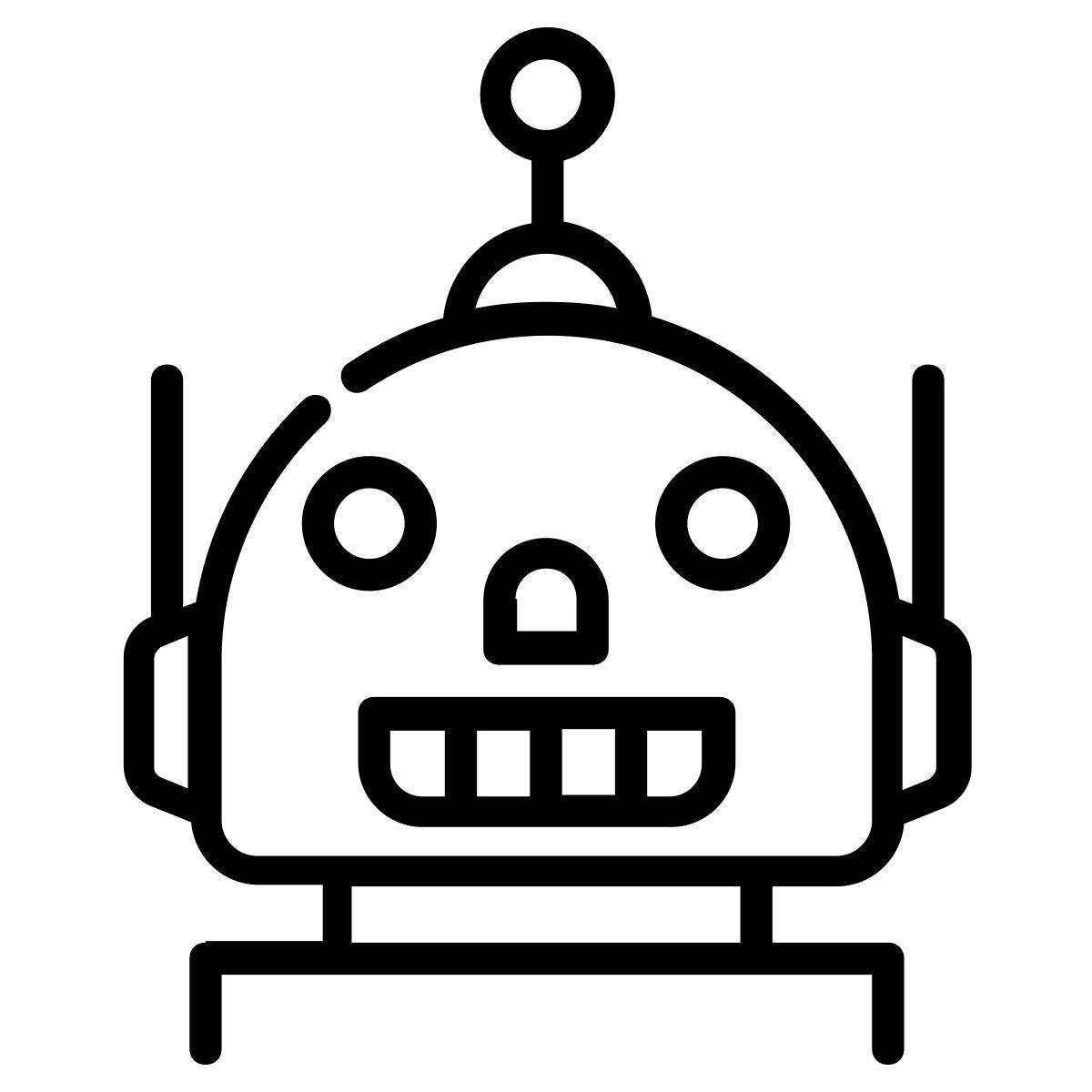 tecnologia de robótica icon