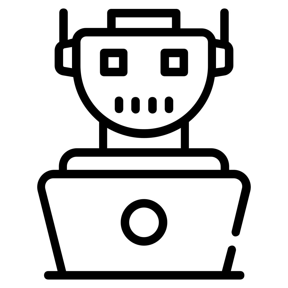 tecnologia de robótica icon