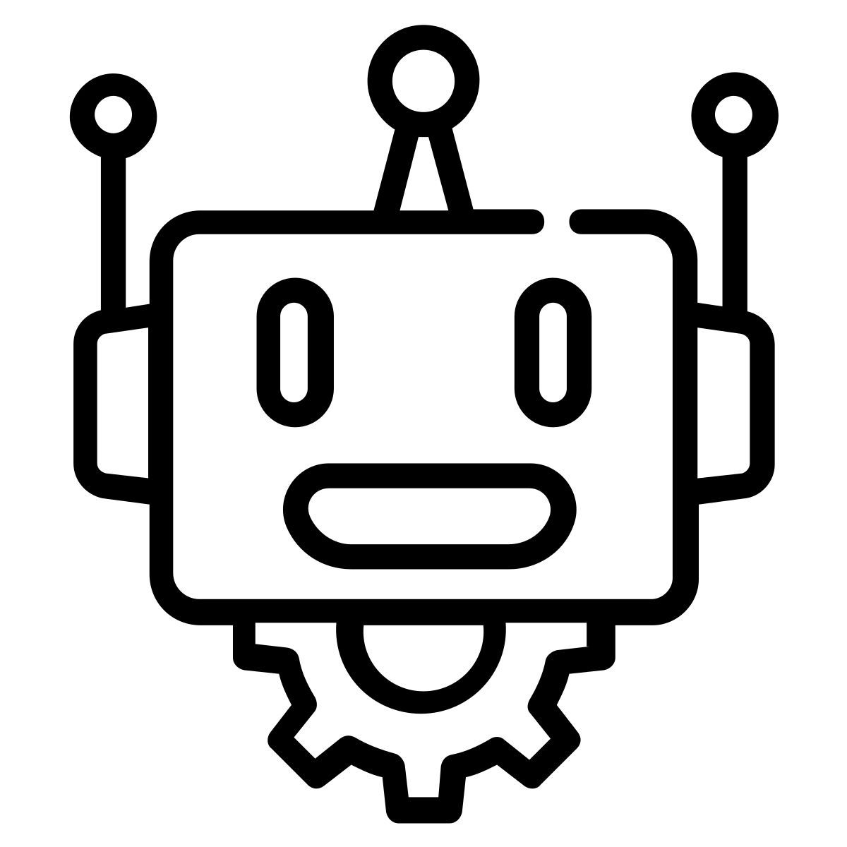 tecnologia de robótica icon