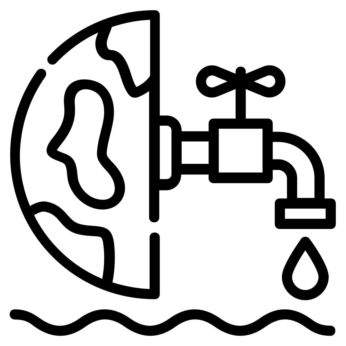 water scarcity icon