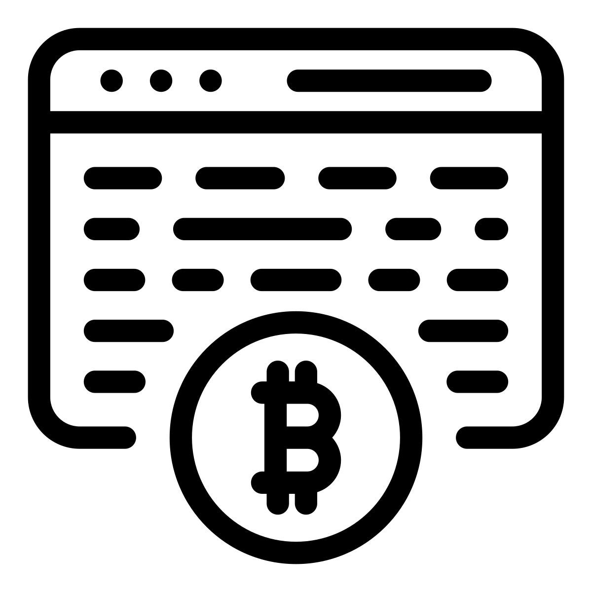 bitcoin icon