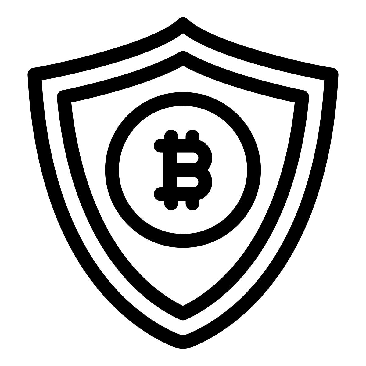 bitcoin verschlüsselung icon