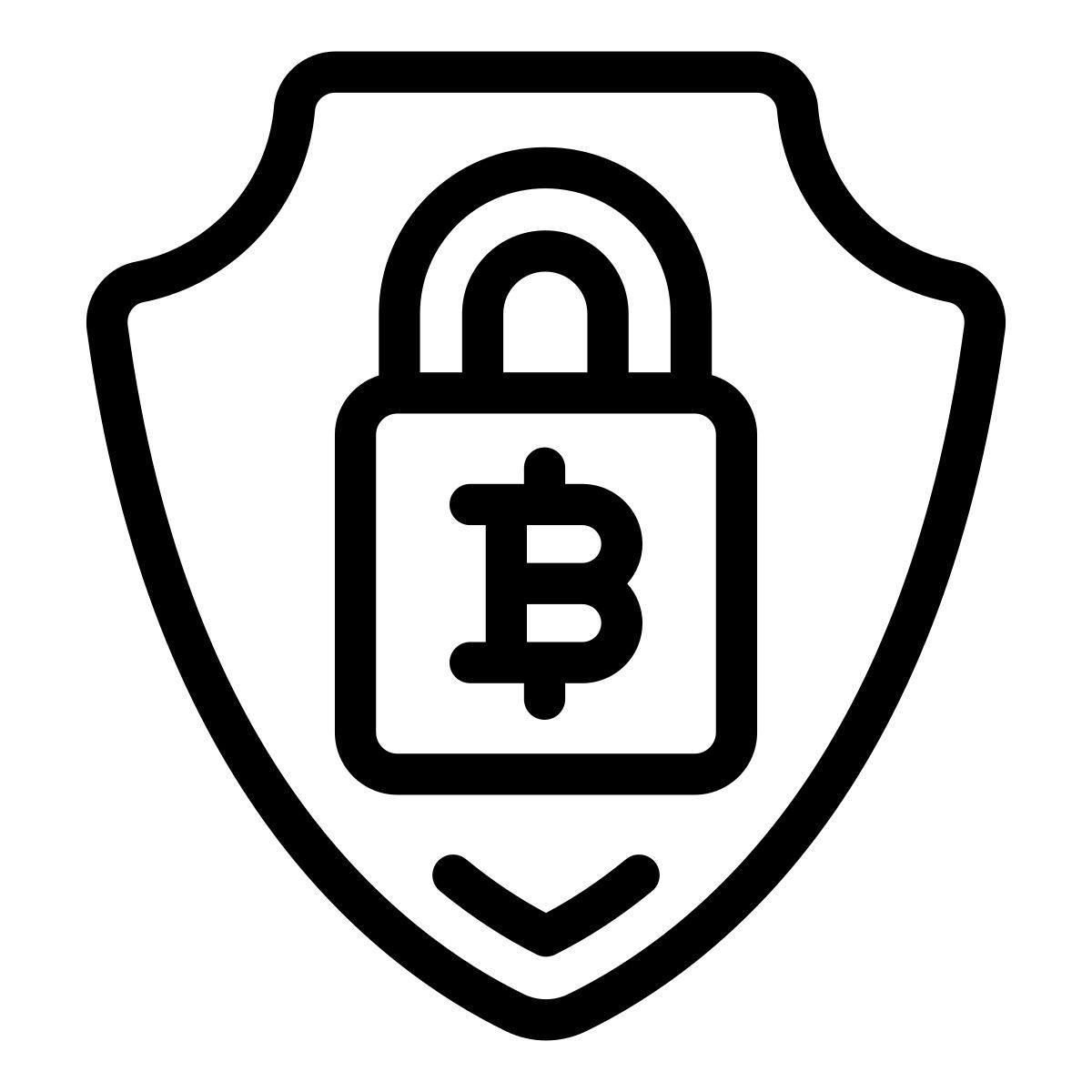 bitcoin verschlüsselung icon