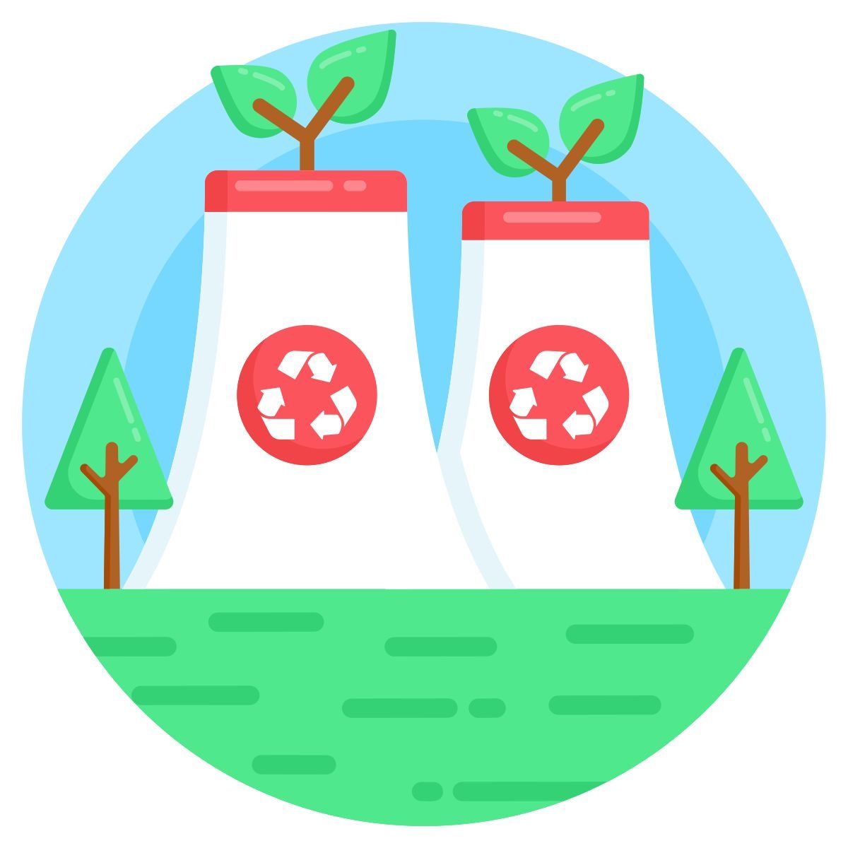 eco factory icon