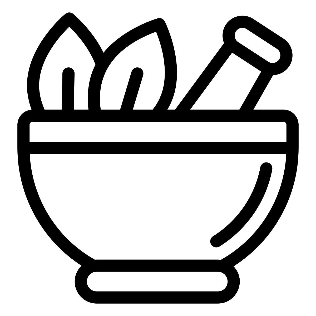 herbal treatment icon