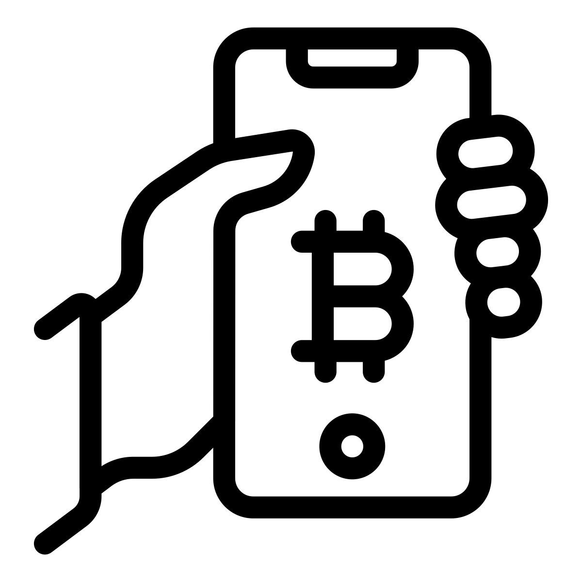 Services bancaires mobiles icon